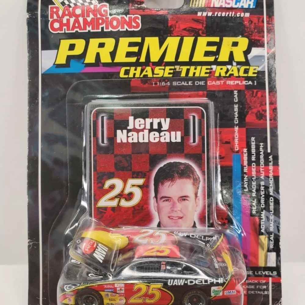 Racing Champions #25 JERRY NADEAU Chase The Race P